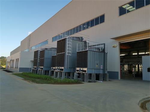 閉式冷卻塔熱力性能下降的原因有哪些？(300噸的閉式冷