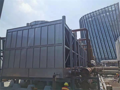 方形冷卻塔的組成與安裝(225噸方形冷卻塔安裝步驟)